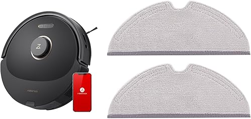 roborock Q8 Max Robot Aspirador y Trapeador Limpiador de Microfibra Trapeador Paquete de Paño