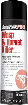SpectracidePRO Wasp & Hornet Killer 18 Ounces, 20-Foot Jet Spray, 12 Pack
