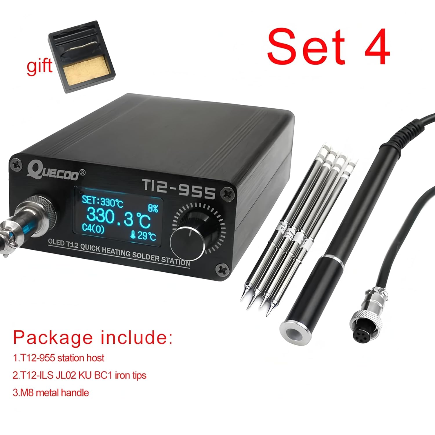 QUECOO STM32 V2.1S T12-955 Soldering Station Electronic Soldering 人気モデル