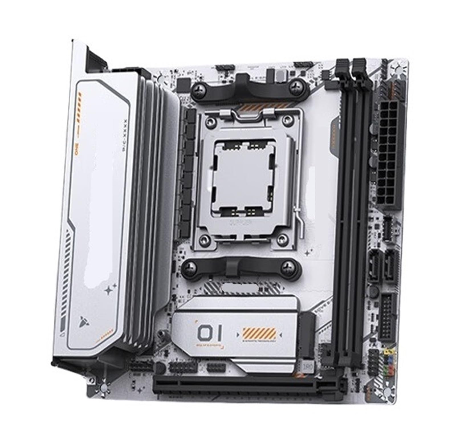 B650M Motherboard ITX AM5 DDR5 Board Support 1*Pcie5.0x16 2*Pcie4.0x4 M.2 ARGB 6 Onboard