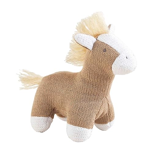 Miniatura 1 de Mud Pie Sonajero de punto para niños, caballo