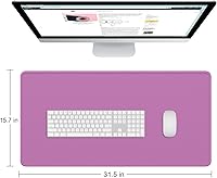 Vista 152 de Dapesuom Alfombrilla grande para mouse, alfombrilla de mouse para juegos extendida con bordes cosidos, alfombrillas de escritorio de tamaño completo