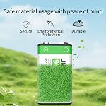 9V Rechargeable Batteries, 1100mAh Lithium Battery with Type-C USB, 2-Pack