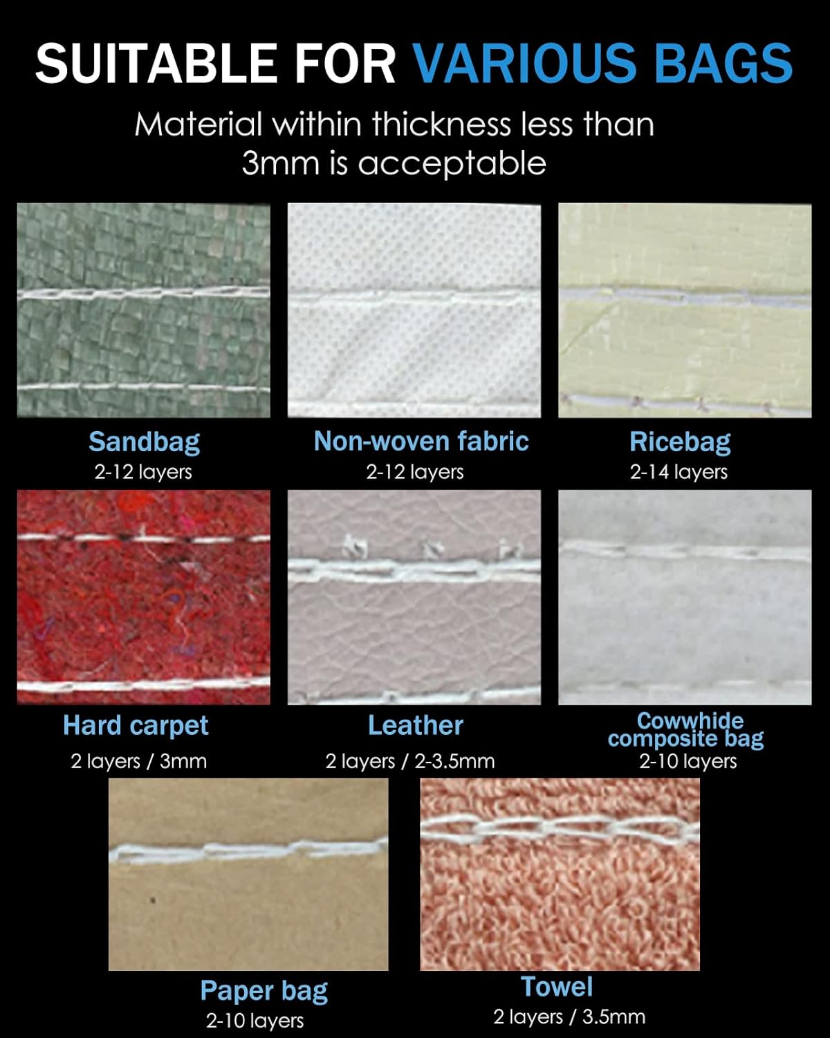 Suitable for Various Bags