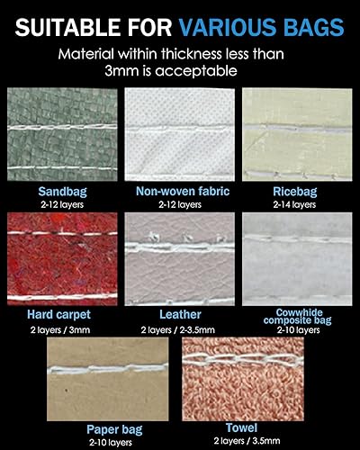 Miniatura 2 de Máquina de cierre de bolsas Máquina industrial de cierre de bolsas Máquina de coser de bolsas Máquina de embalaje automática de alcantarillado de