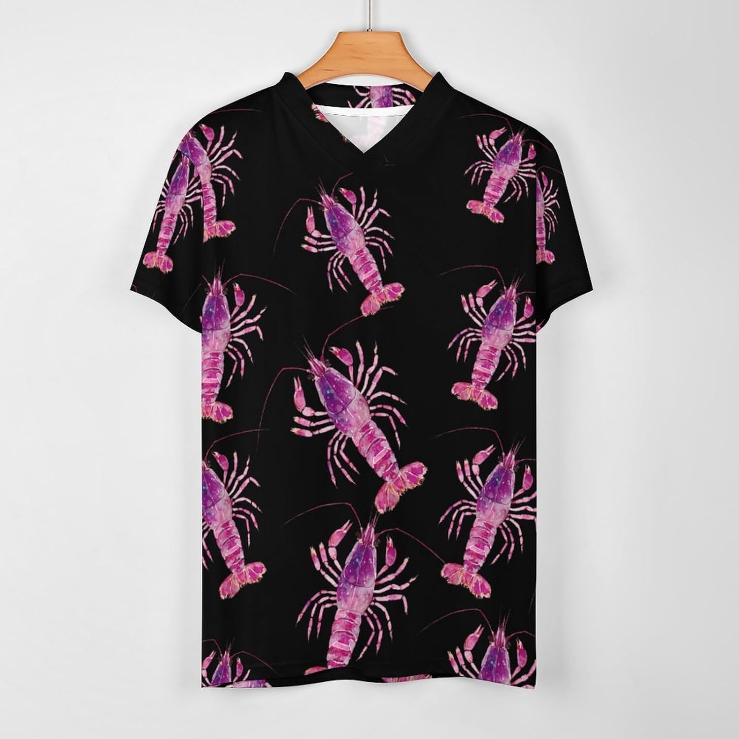 Shrimp Lobster Crayfish Sea Creature Soccer Jersey Football Shirt Athletic Sports T-Shirt Personalized for Men Women