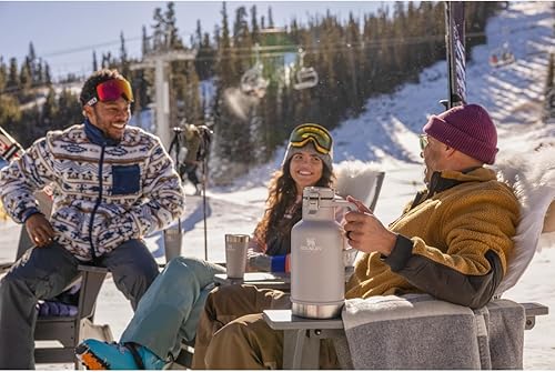 Miniatura 35 de Stanley - Jarra de cerveza, aislamiento térmico, mantiene la cerveza fría, acero inoxidable carbonatado interior, revestimiento exterior duradero