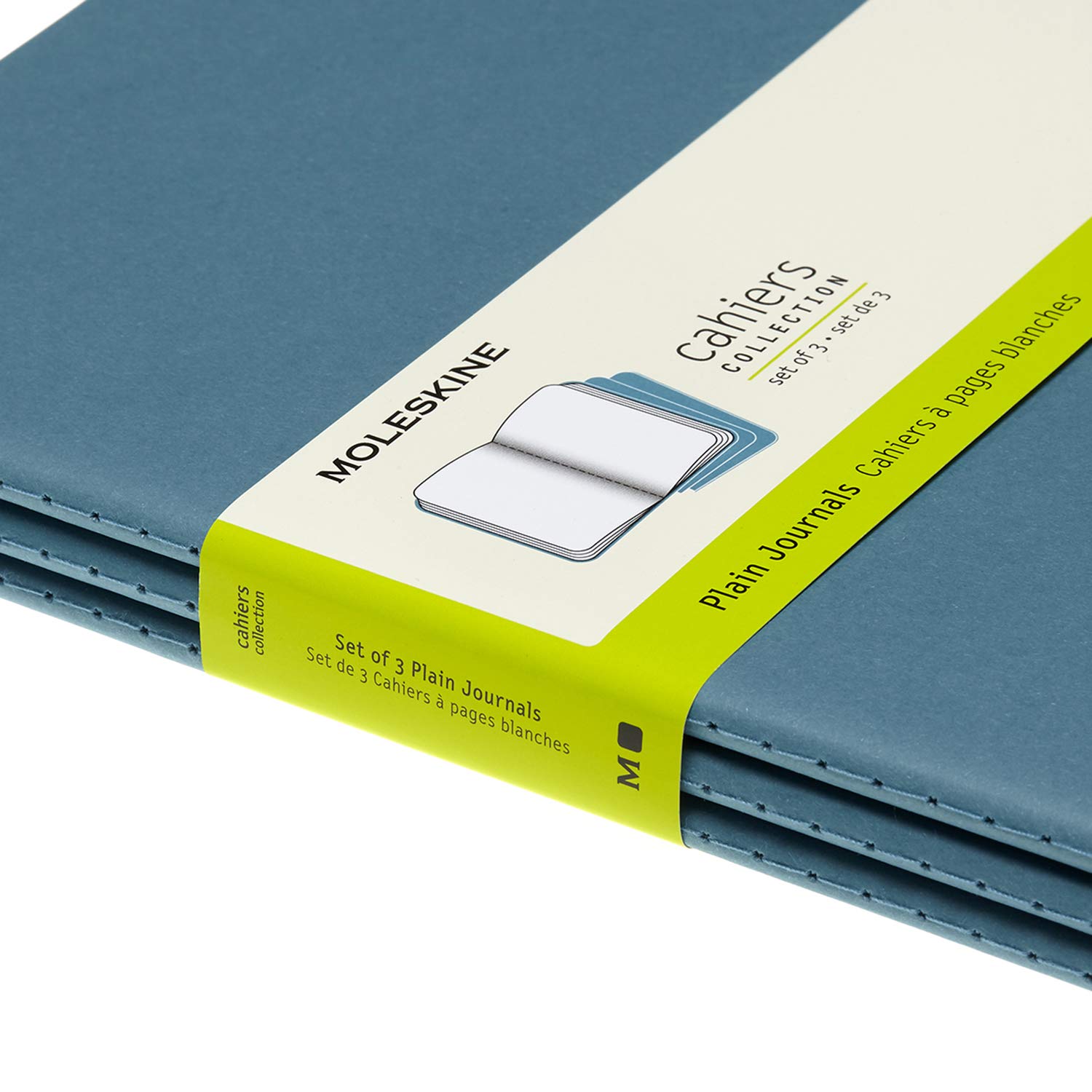 Amazon | モレスキン ノート カイエ ジャーナル3冊セット 無地 Xラージ