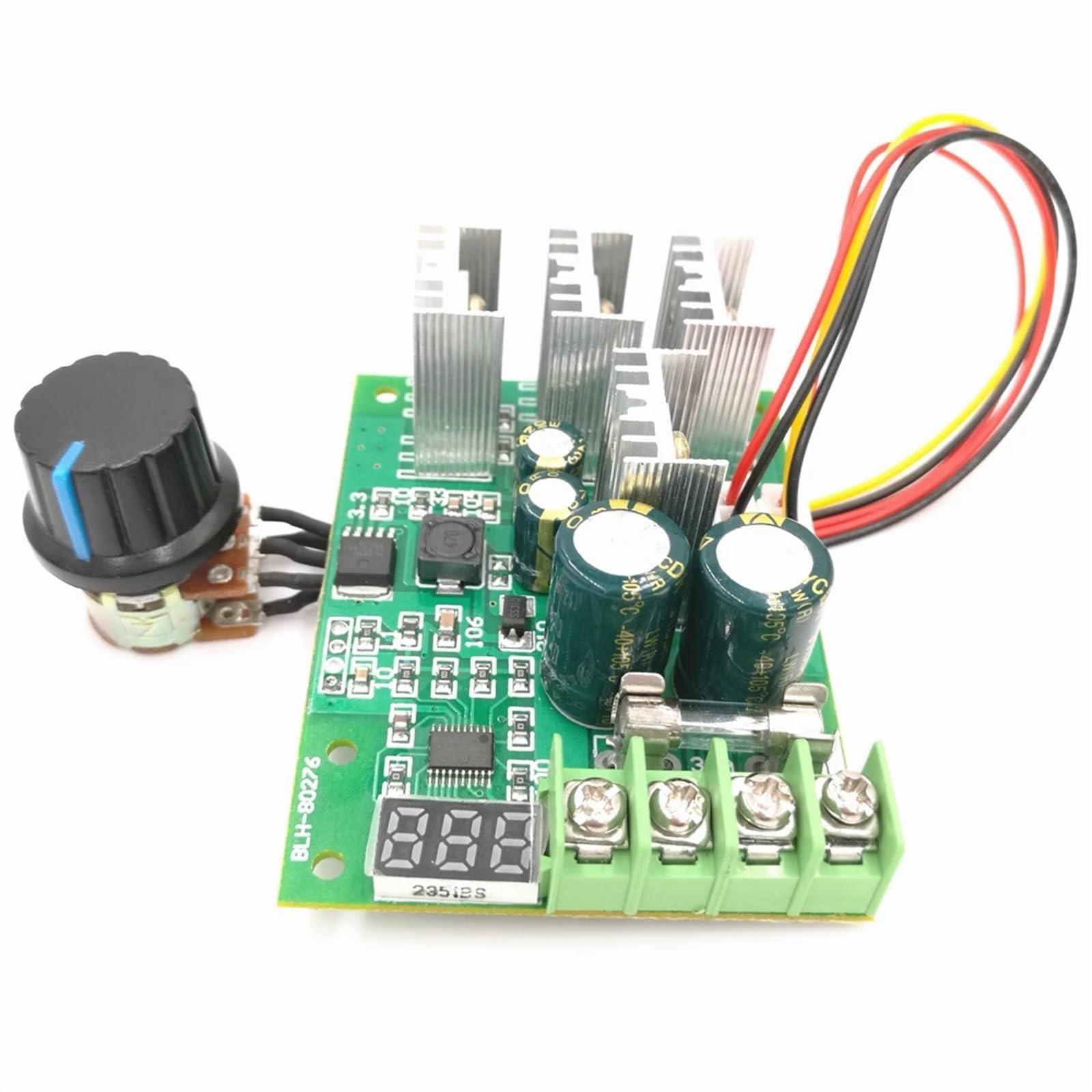 50 unids/lote pantalla Digital PWM DC controlador de velocidad del motor pantalla 0 ~ Módulo de accionamiento ajustable 6V12V24V36V48V60V Max30A (6,8)