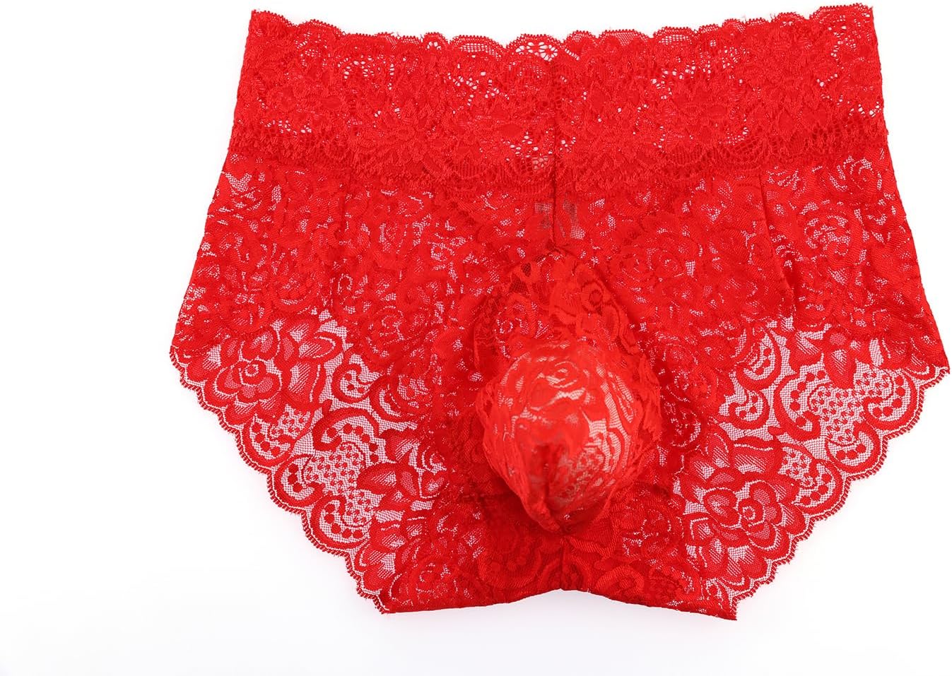 Sissy Pouch Panties for Men Lace Hipster Panty Underwear Briefs Lingerie Thongs G String - Image 3