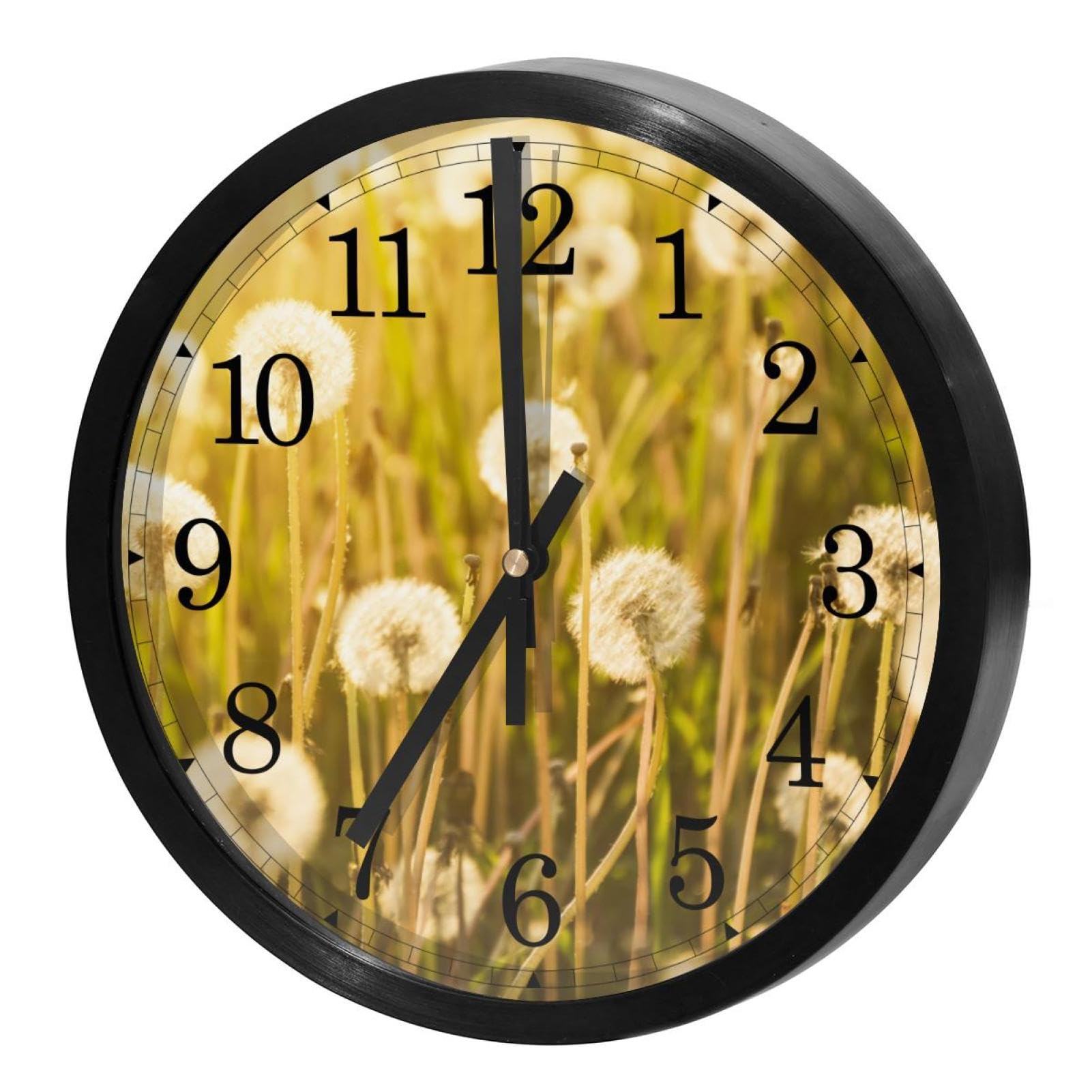 Horloge murale sans tic-tac pour retrouver le sommeil dans votre chambre à coucher