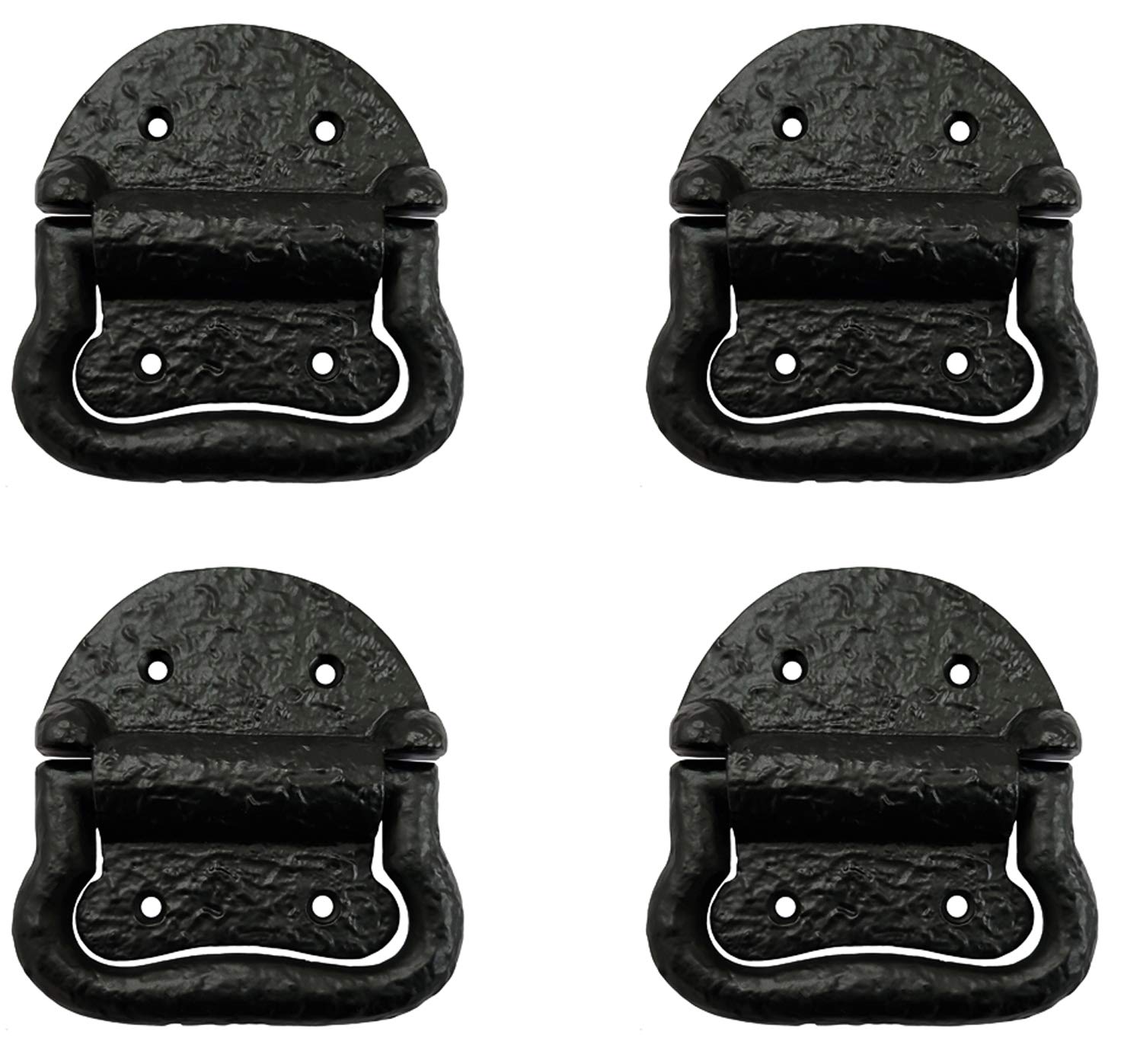 Adonai Hardware "Almodad Black Cast Iron Cabinet and Drawer Chest Handle (Supplied as 4 Pieces per Pack) - Matte Black Powder Coated (B08SJPCKLV) Amazon Price History, Amazon Price Tracker