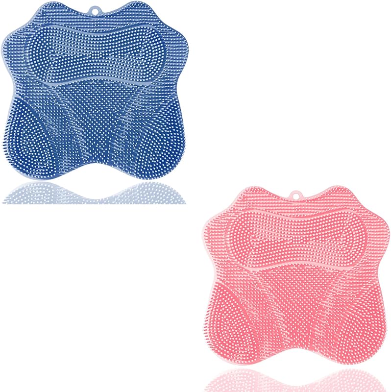Escova para banho e pés Easkite com ventosas, 30,48 cm x 27,94 cm