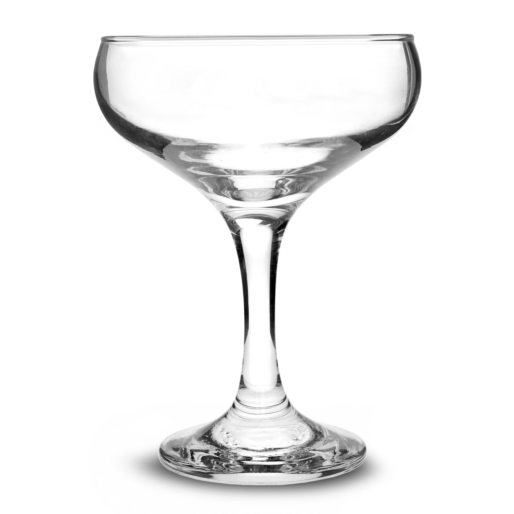 bar@drinkstuff Lot 6 coupes à champagne transparent - 200 ml , ultra resistant