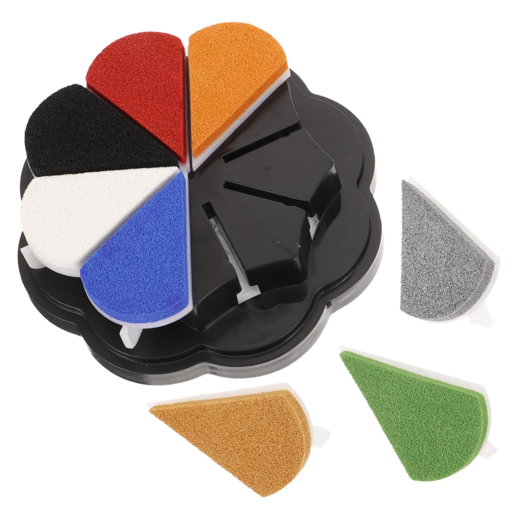 LALAFINA 2pezzi Cuscinetto Per Timbratura Colorato Multi-funzionale Inchiostro Pigmentato Per Crafting Adatto Ufficio e Hobby Creativi Design Ergonomico e Portatile Per Ogni Progetto