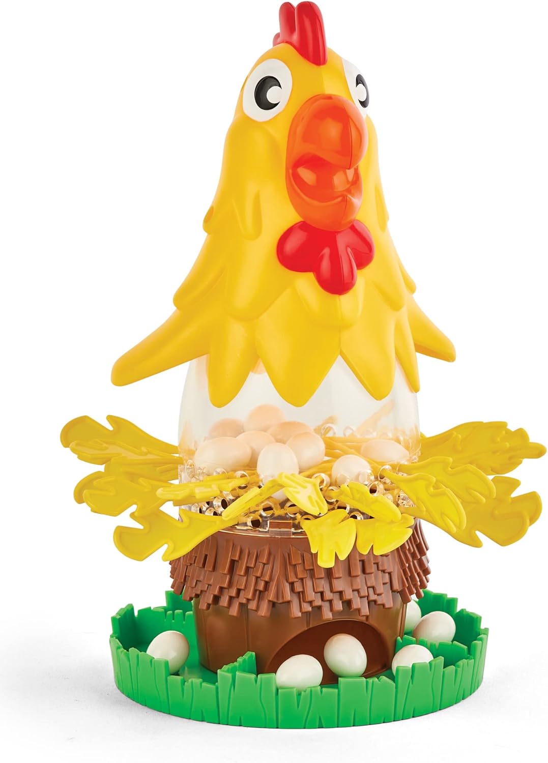 Game Zone Pluck It - Interactive Chicken Game for 2-4 Players Ages 4+ - Develops Hand-Eye Coordination and Strategic Thinking Skills!