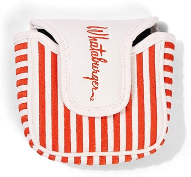 Whataburger Striped Mallet Putter Cover