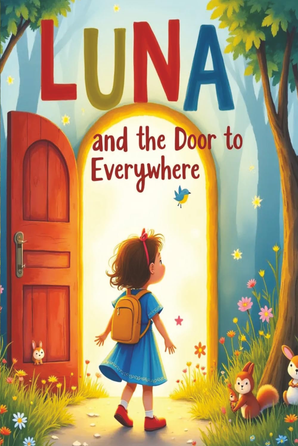 Luna and the Door to Everywhere: A Magical Adventure of Colors, Curiosity, and Bedtime Wonder for Toddlers and Preschoolers | Bedtime story