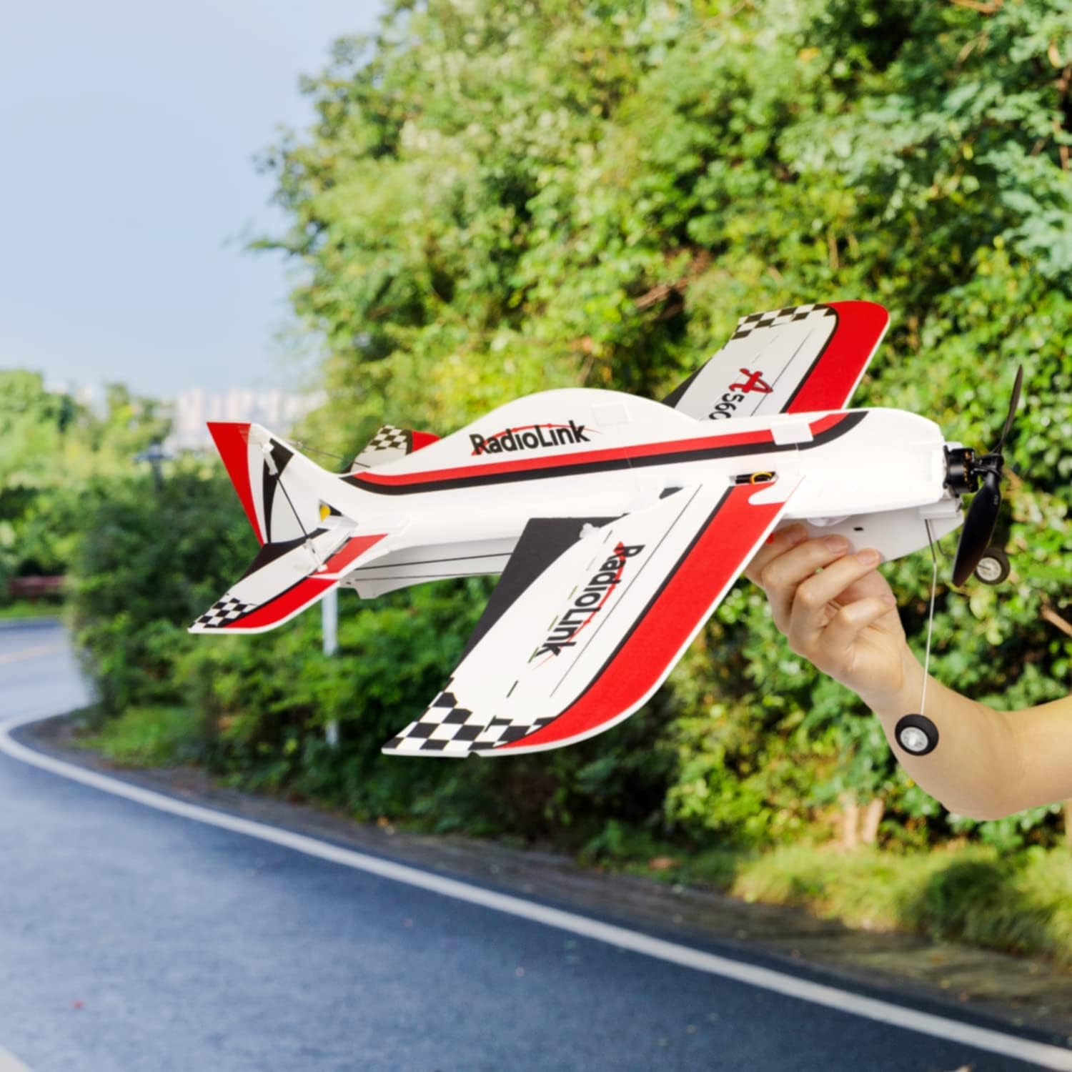 Radiolink R6DS 2.4GHz Ricevitore RC 6/10 canali SBUS/PWM/PPM per droni aereo fisso Wing
