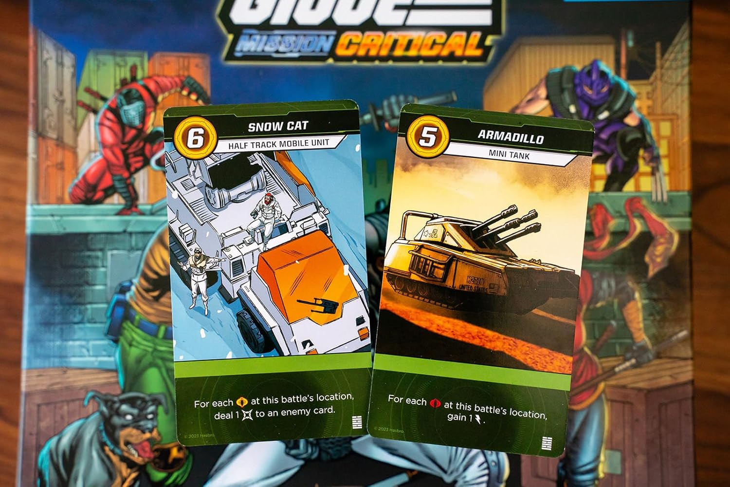 Renegade Game Studios G.I. Joe Mission Critical Midnight Storm Cooperative Miniatures Expansion, New Heroes & Boss, 2-5 Players, Ages 14+