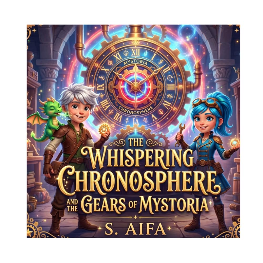 The Whispering Chronosphere and the Gears of Mystoria: A Magical Fantasy Adventure for Kids
