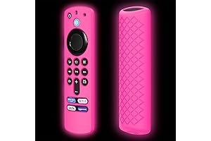 LEFXMOPHY Silicone Fire Stick Remote Cover Sleeve for Women