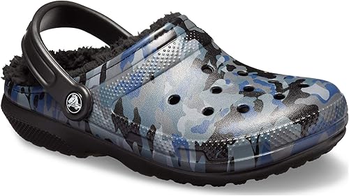 camo crocs with lining