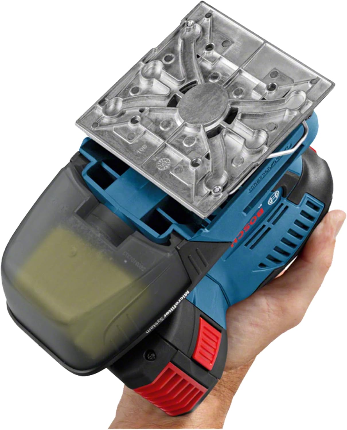 Bosch Professional 18V System GSS 18V-10 Cordless Orbital Sander (Orbit Diameter: 1.6 mm, excluding Batteries and Charger, in Carton)