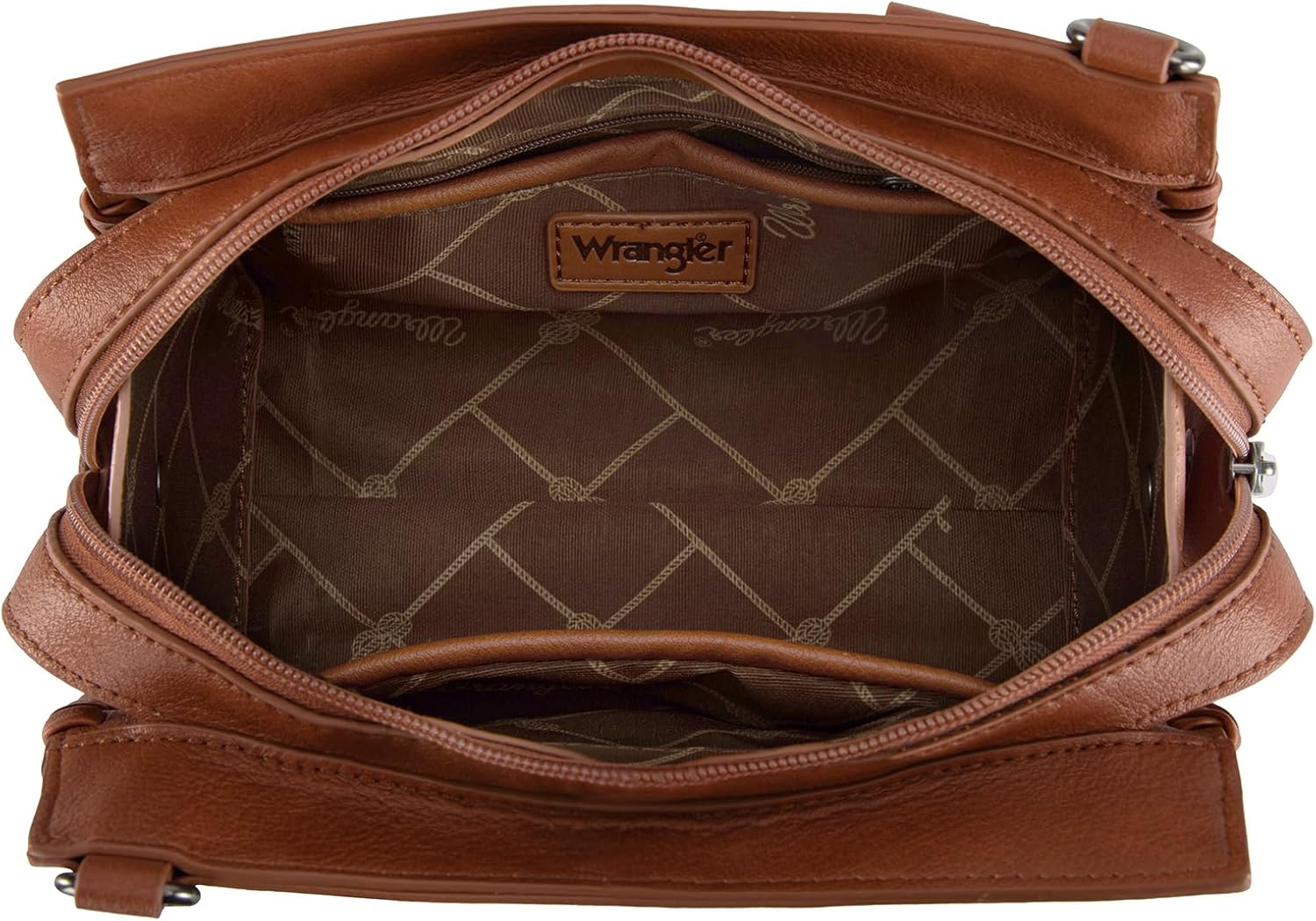 Montana West Wrangler Purses for Women Small Crossbody Purse and Handbags Woven Designed Purse with Detachable Strap - Image 6