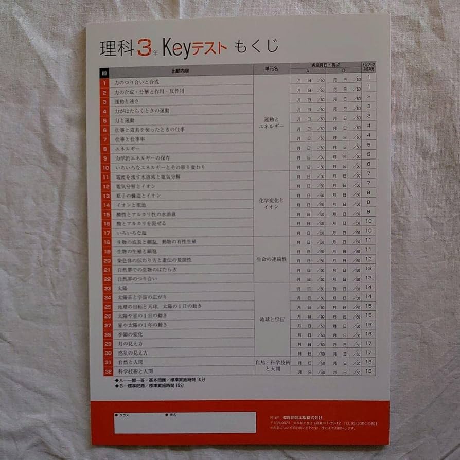 Keyワークのセット 中学3年生 Ｅセット Keyセット(Keyワーク&Keyテスト)のフルセット 中学3年生 D
