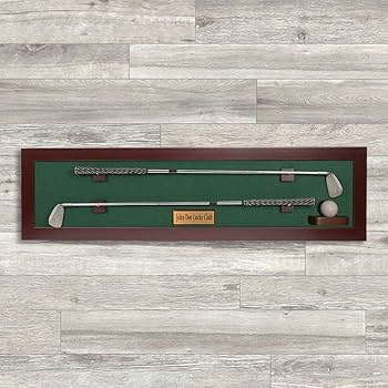 Amazon.com: Eureka Golf Products Premium Framed Golf Club Wall