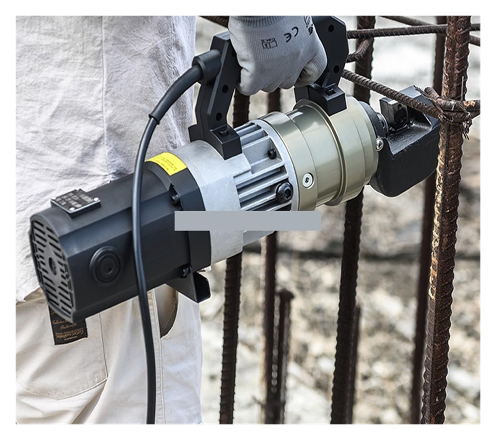 Cortador de Barra de Acero hidráulico eléctrico portátil Ligero, RC-25L Alicates de Corte de Acero Redondo Manual Tijeras hidráulicas para Cables de Acero