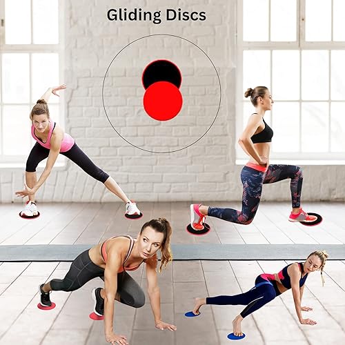 Miniatura 6 de DARCON Juego de bandas de resistencia, bandas de ejercicio con diseño antideslizante para caderas y glúteos, bandas de entrenamiento de 3 niveles