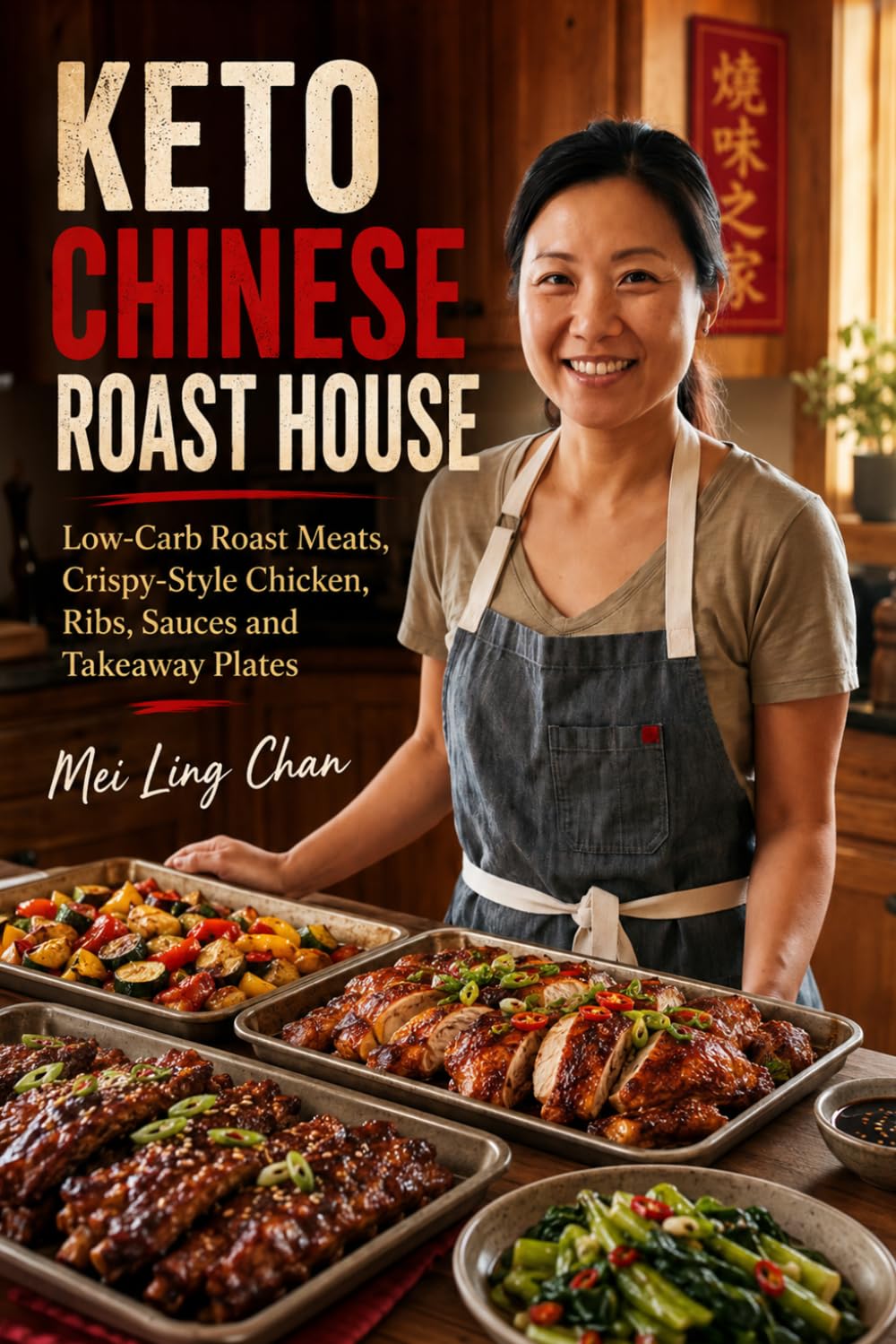Keto Chinese Roast House: Low-Carb Roast Meats, Crispy-Style Chicken, Ribs, Sauces and Takeaway Plates