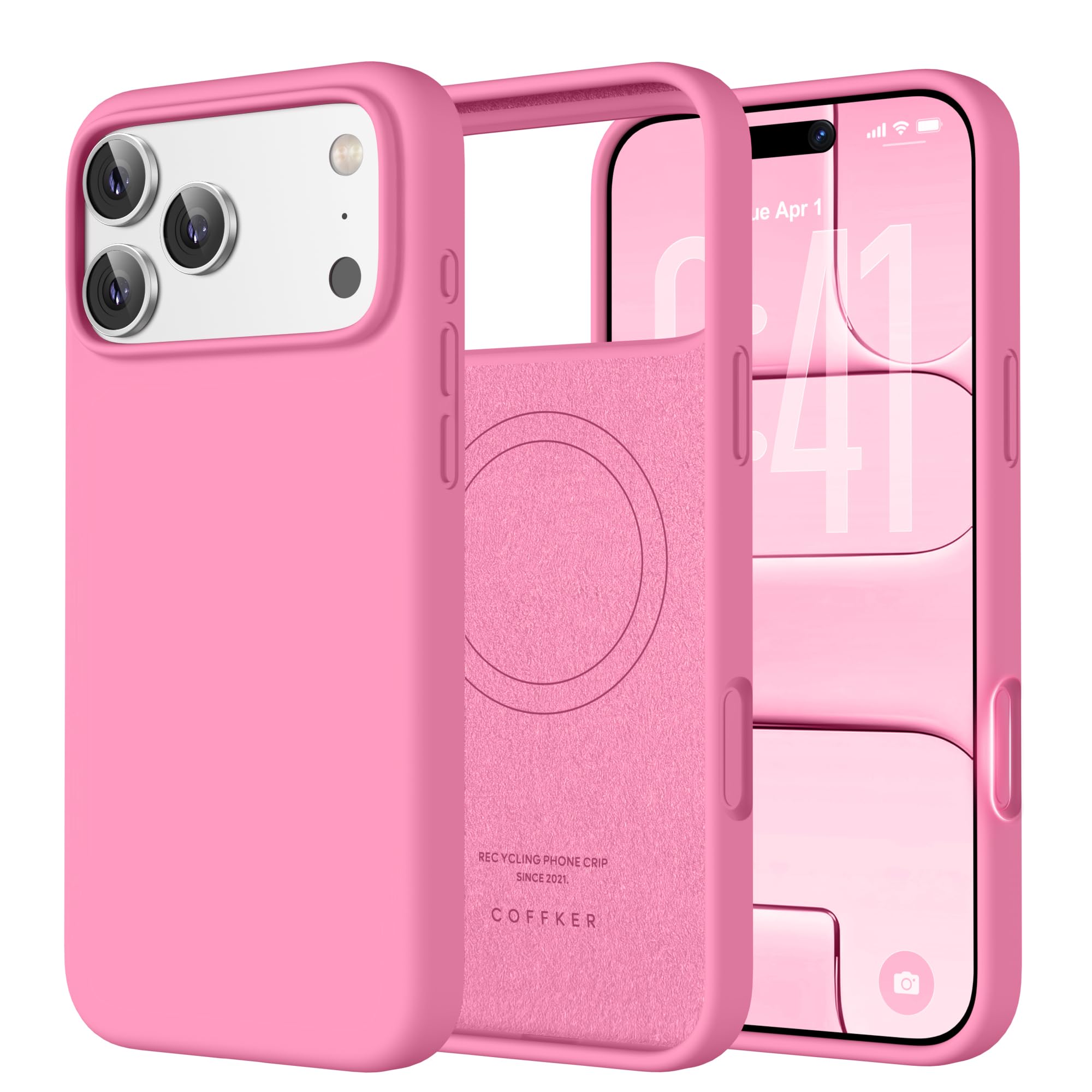 Magnetic for iPhone 18 Pro Max /17 Pro Max Case, Tender Pink