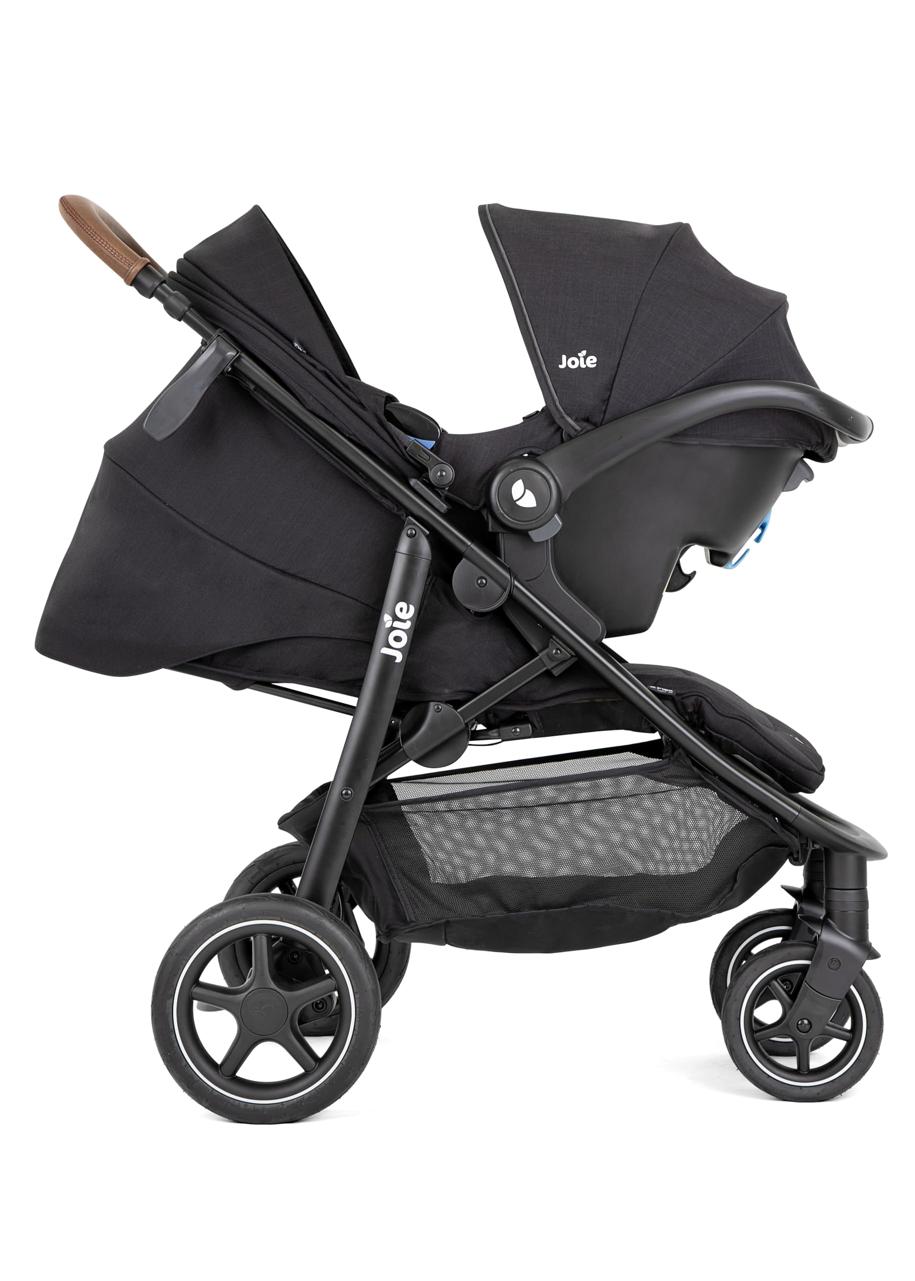 Joie mytrax Pro Passeggino Chiusura Compatta Fronte Mondo Reclinazione con Una Mano Compatibile Sistema da Viaggio 0–22 kg Shale