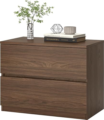 Miniatura 11 de furtble Cómoda de 6 cajones para dormitorio, cómoda blanca moderna, sin asas, gran almacenamiento, cómoda de madera con cajones anchos para armario,