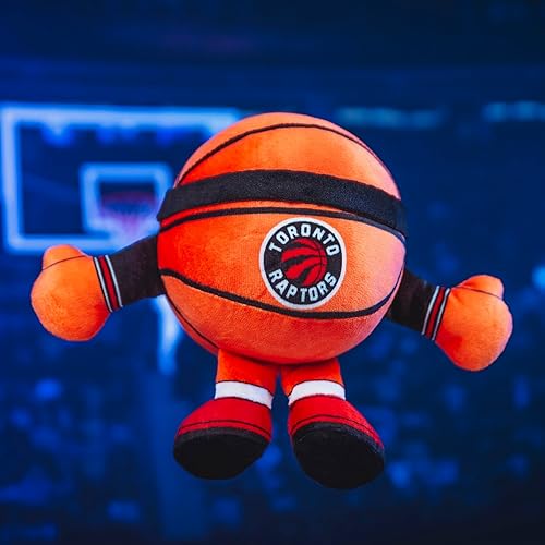 Miniatura 2 de Bleacher Creatures Toronto Raptors NBA Kuricha - Peluche sentado de baloncesto de 8 pulgadas, suave inspirado en Chibi