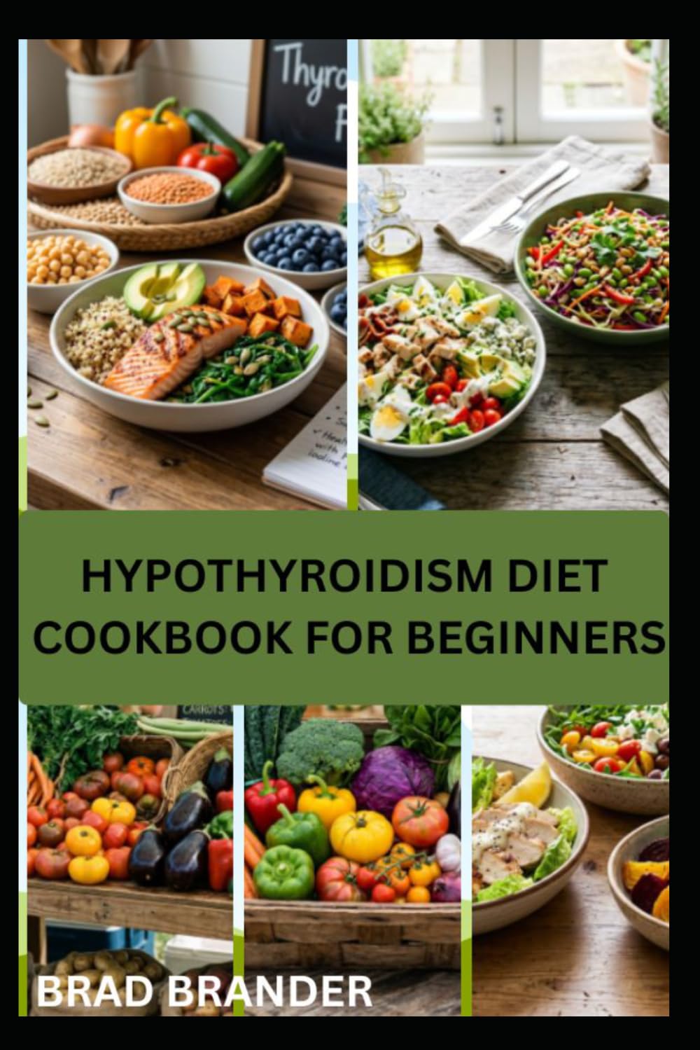 HYPOTHYROIDISM DIET COOKBOOK FOR BEGINNERS: A Beginner’s Guide and Wholesome Recipes for Hormone Support