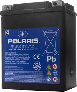 Polaris 12V 14AH AGM Battery for SPORTSMAN ATV and RANGER EV - Part 4011138
