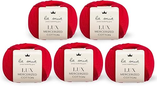 Miniatura 9 de La Mia Lux algodón mercerizado, 1 madeja, 100% algodón, 1.76 oz (50g)  150 yardas (538.1 ft), 2 Fine-Sport, verde pastel - 137