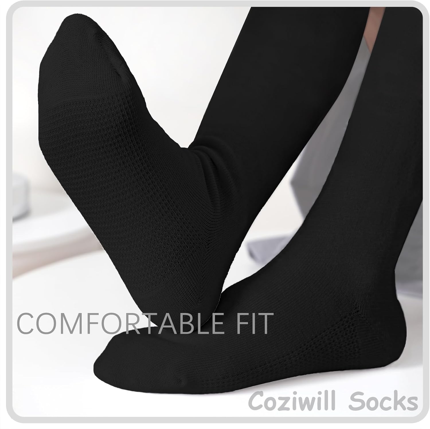 Girls Knee High Socks Seamless Boys School Uniform Socks Kids Knee High Stockings Long Tube Sock 3 Pairs - Image 3