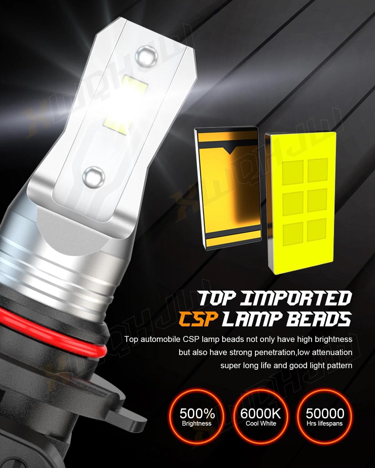 Lights for Ford F150 Bulbs Fog Lights 1997 1998 1999 2000 2001 2002 2003, Plug n Play, IP68 Waterproof, Canbus Ready, for Off Road Use, Pack of 4