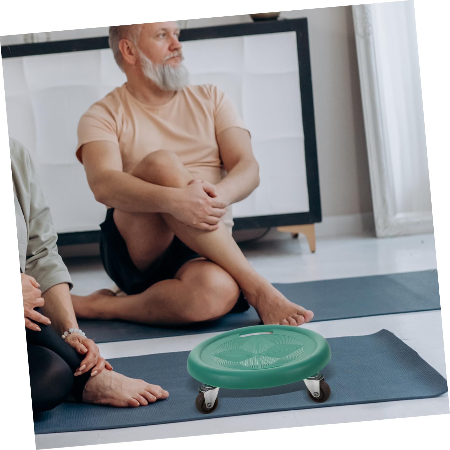 1 Satz Bauchplatte Bauchscheibe Bauchtrainingsscheibe Fitnessgeräte Rollscheiben Bauchtrainingsbrett Fitnessbedarf Trainingsscheiben Fitness Gleitplatte