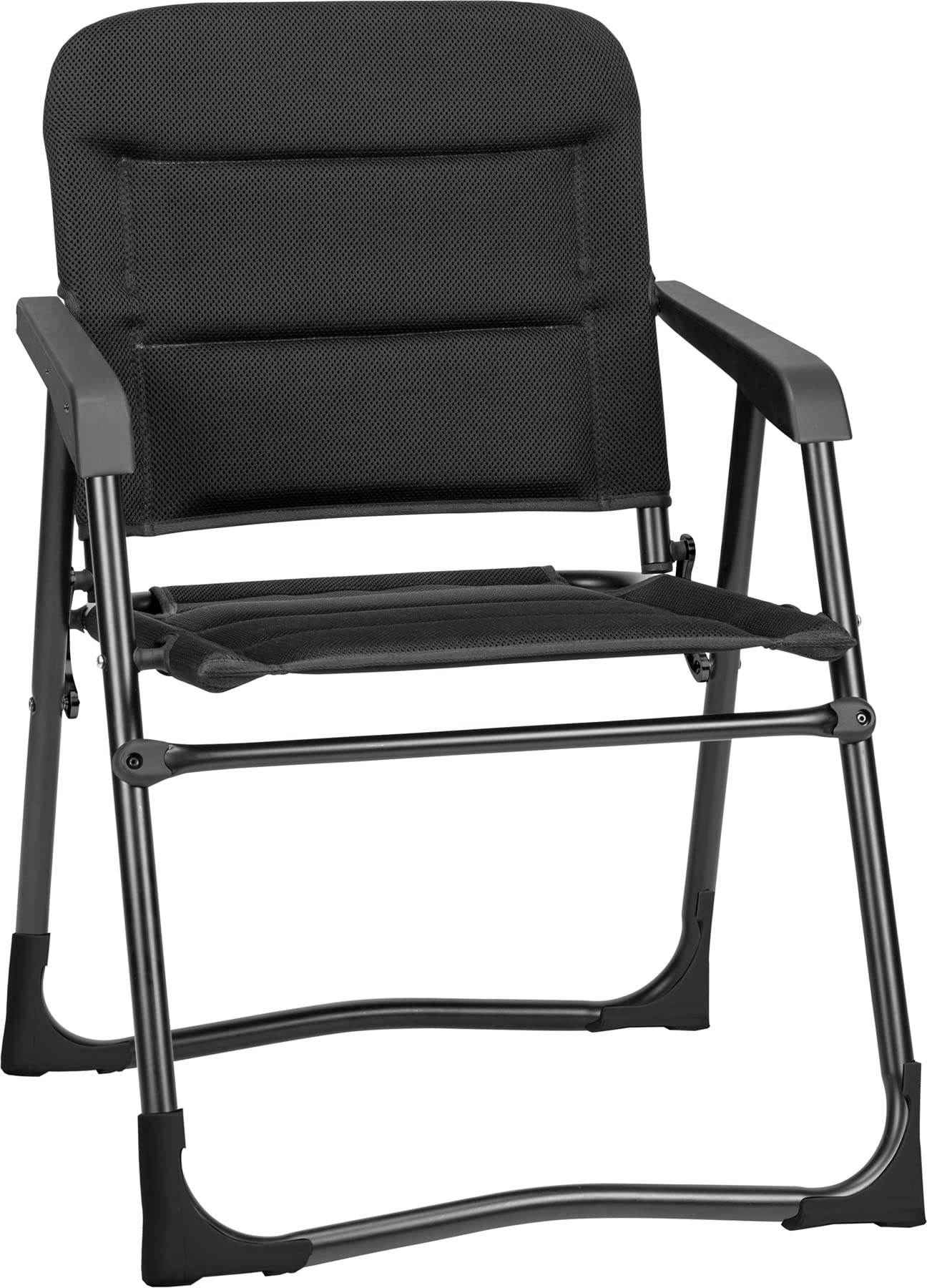 BRUNNER 0404077N.C09 Sedia Pieghevole Compatta per Minibus e Van in Alluminio Araval Vanchair, Colore Nero