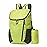 DOVO Hiking Backpack, Waterproof and Wear-resistant Lightweight Backpack Packable,Outdoor Travel Camping Daypack Foldable-GREEN