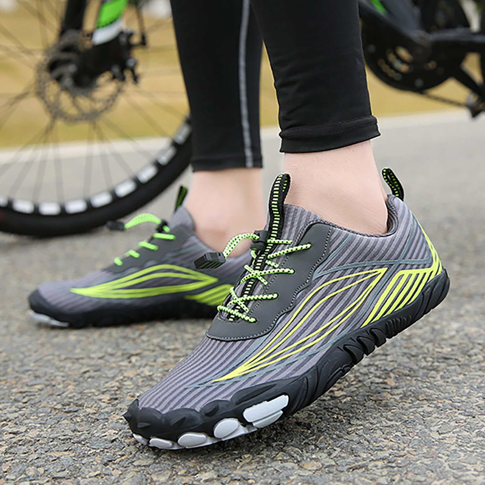 Escarpines Mujer Playa, Zapatos De Playa Mujer, Nuevos Zapatos Antideslizantes De Tamaño Para Caminar Zapatos De Senderismo Y Montañismo Con Dedos Para Exteriores Zapatos Deportivos Para Parejas