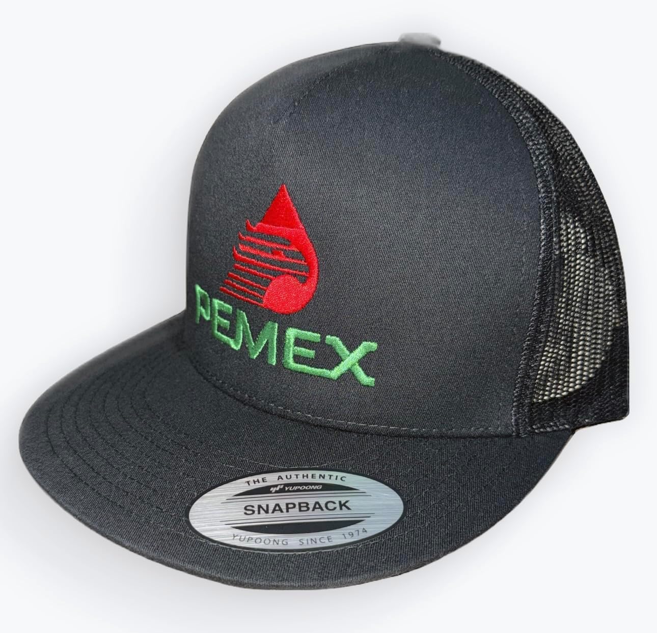 Pemex Black Trucker Snapback - Image 3