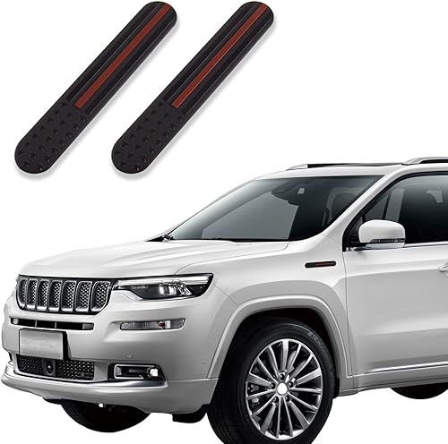 2 emblemas para guardabarros con bandera de Estados Unidos, bandera estadounidense, mini insignia patriótica 3D, accesorios universales para