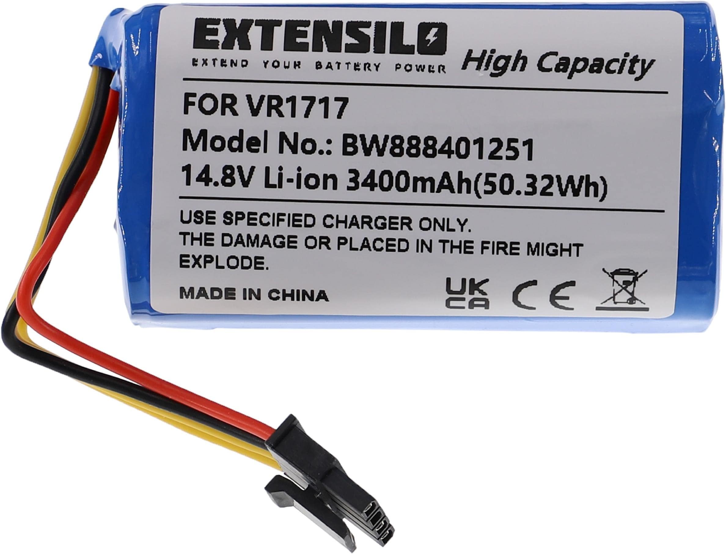 EXTENSILO Batteria Compatibile Con Proscenic Cocoa Smart 780T - Foto 6